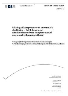DANSK DS/EN IEC 60286-3