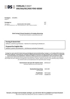 DANSK DSF/ISO/IEC/IEEE FDIS 42030