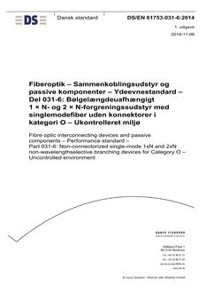 DANSK DS/EN 61753-031-6