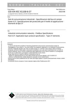 CEI EN IEC 61158-6-27