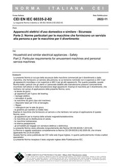 CEI EN IEC 60335-2-82