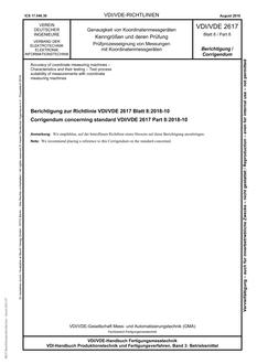 VDI VDI/VDE 2617 BLATT 8 BERICHTIGUNG