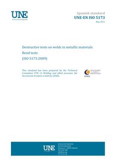 AENOR UNE-EN ISO 5173
