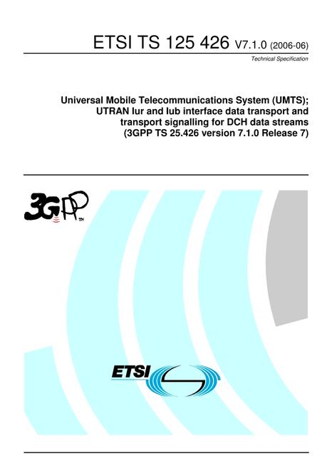 ETSI TS 125 426