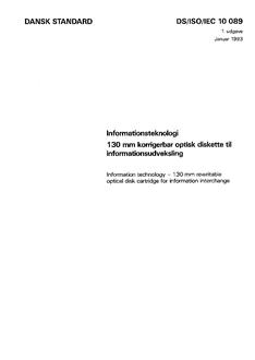 DANSK DS/ISO/IEC 10089
