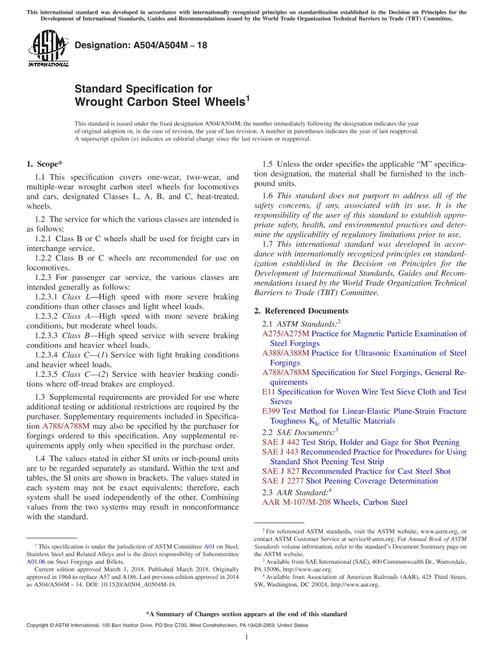 ASTM A504/A504M-18