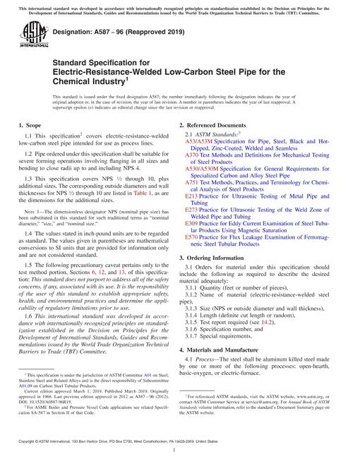 ASTM A587-96(2019)
