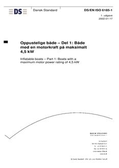 DANSK DS/EN ISO 6185-1