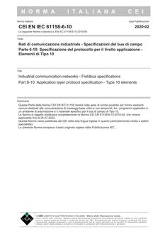 CEI EN IEC 61158-6-10