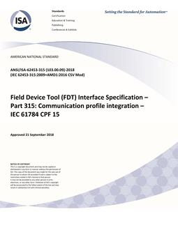 ISA 62453-315