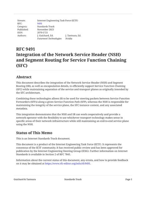 IETF RFC 9491