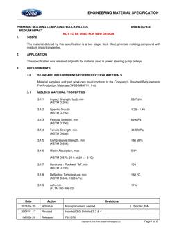 FORD ESA-M3D73-B