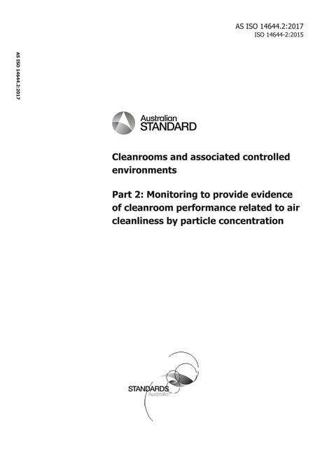 AS ISO 14644.2:2017