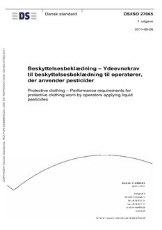 DANSK DS/ISO 27065