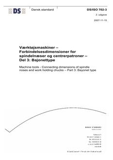 DANSK DS/ISO 702-3