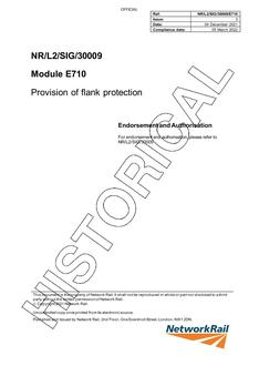 NR NR/L2/SIG/30009/E710 ISSUE 3