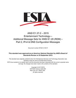 ESTA E1.37-2