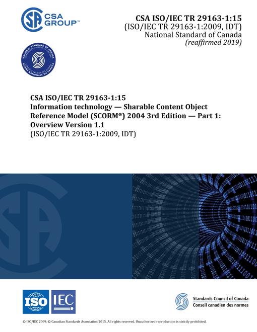 CAN/CSA-ISO/IEC TR 29163-1:15 (R2019)