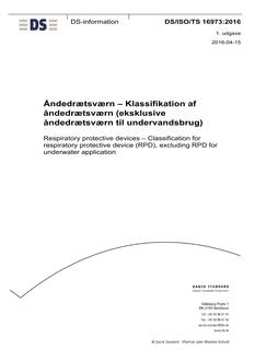 DANSK DS/ISO/TS 16973