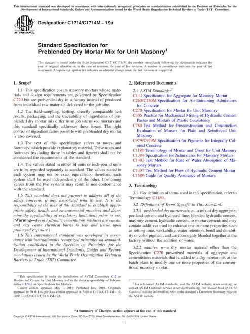 ASTM C1714/C1714M-19a