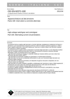 CEI EN 62271-100
