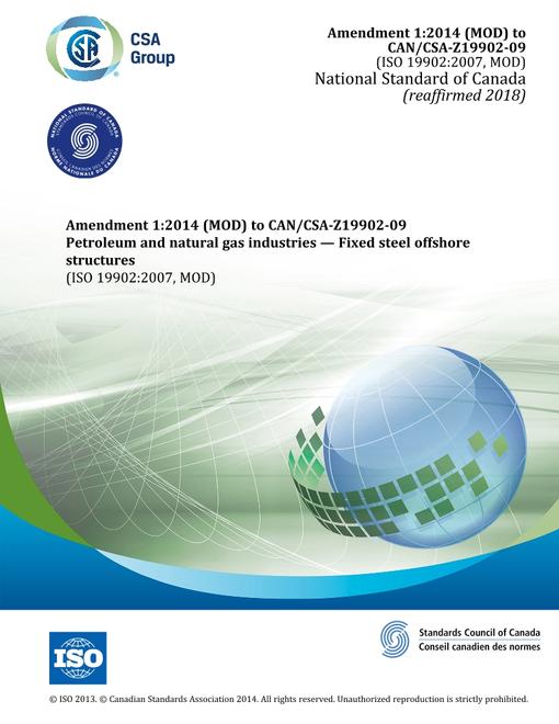 CAN/CSA Z19902A-09 (R2018)