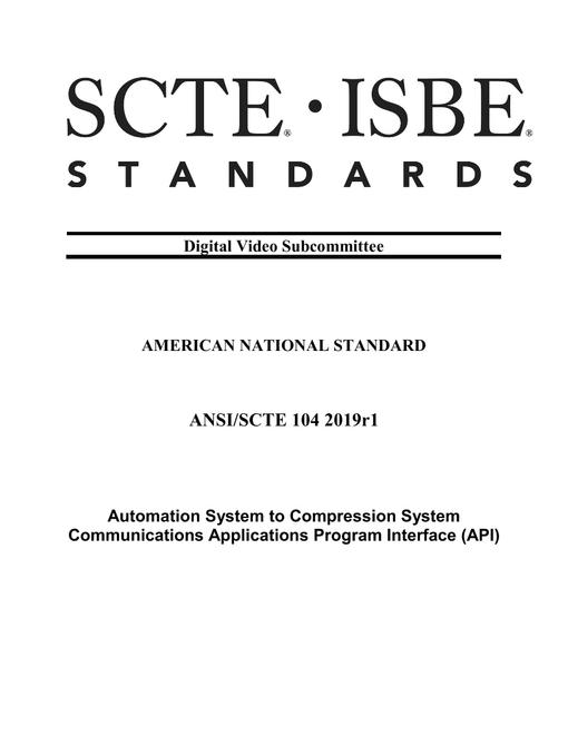 SCTE 104 2019r1