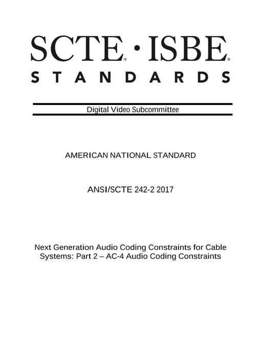 SCTE 242-2 2017