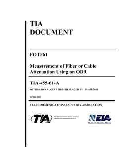 TIA TIA-455-61-A