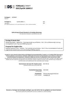 DANSK DSF/FPREN 16842-2