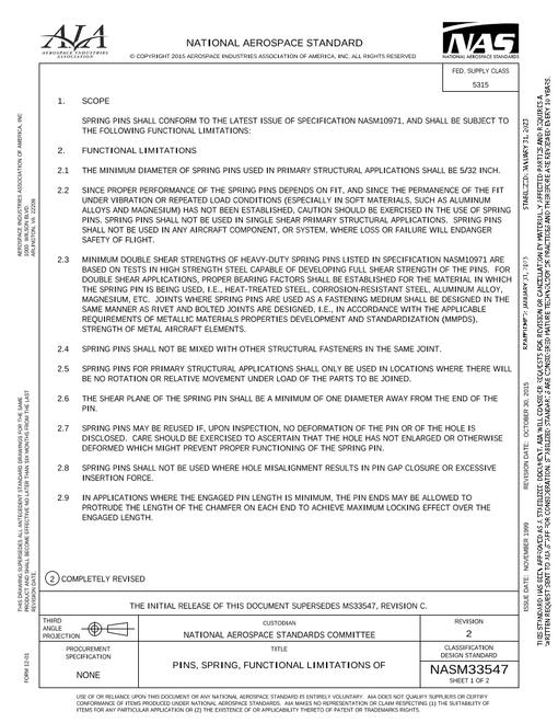 AIA NASM33547
