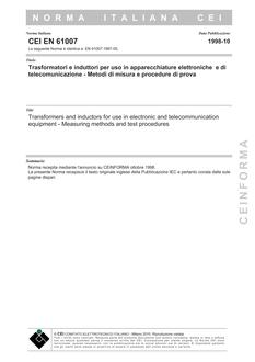 CEI EN 61007