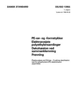 DANSK DS/ISO 13955