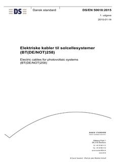 DANSK DS/EN 50618