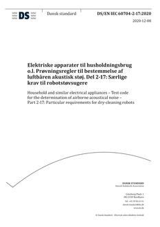 DANSK DS/EN IEC 60704-2-17