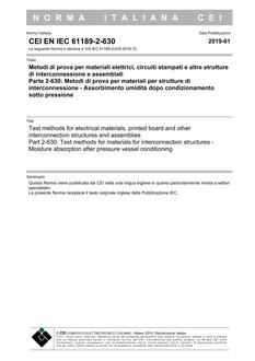 CEI EN IEC 61189-2-630
