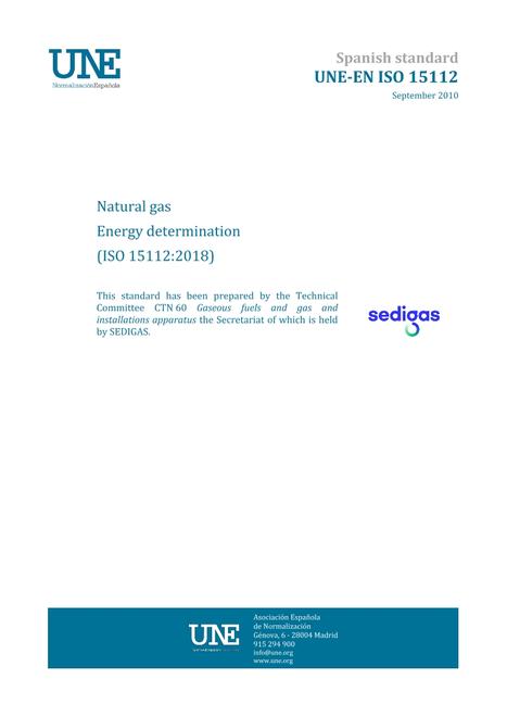 AENOR UNE-EN ISO 15112