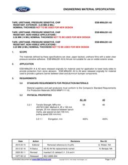 FORD ESB-M99J291-A2