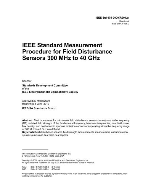 IEEE 475-2000