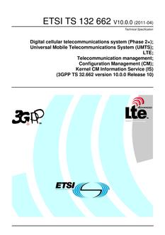 ETSI TS 132 662