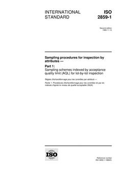 ISO 2859-1:1999