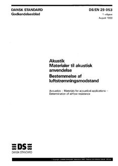 DANSK DS/ISO 9053