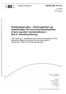 DANSK DS/EN ISO 14713-2