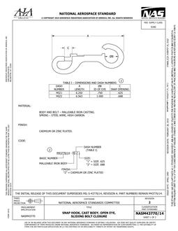 AIA NASM43770/14