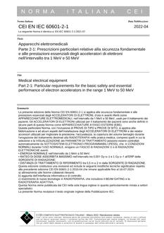 CEI EN IEC 60601-2-1