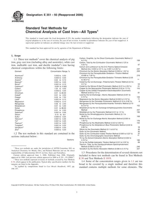 ASTM E351-93(2006)