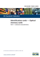 BS ISO/IEC 11693-1:2012