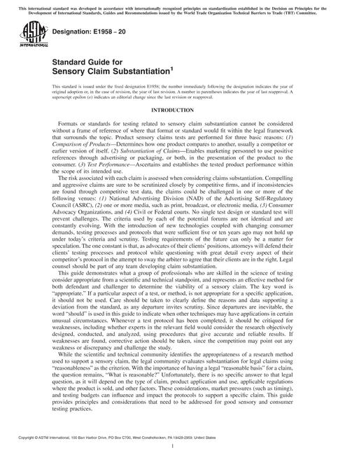 ASTM E1958-20