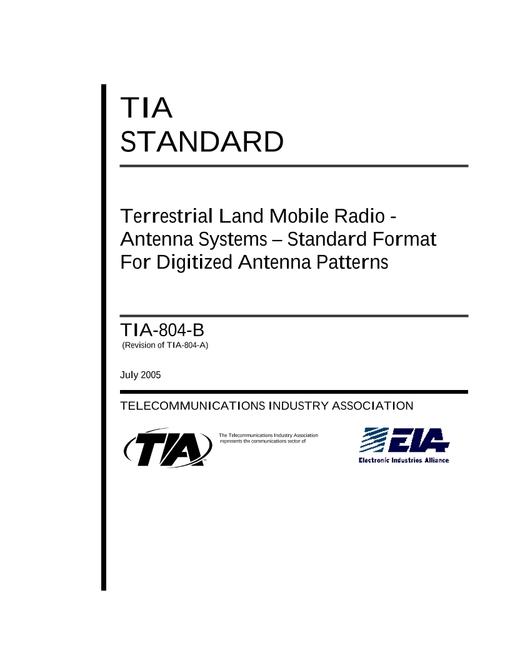 TIA TIA-804-B