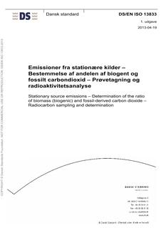 DANSK DS/EN ISO 13833